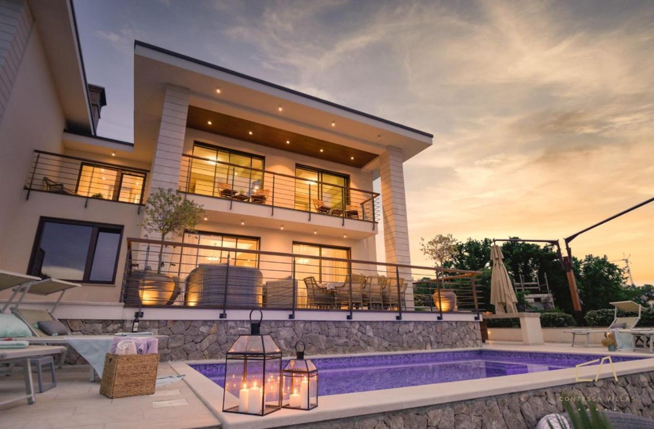 Villa Marconica Малинска Екстериор снимка